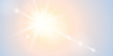 bright sunshine beautiful abstract sunny background vector illustration EPS10のイラスト素材