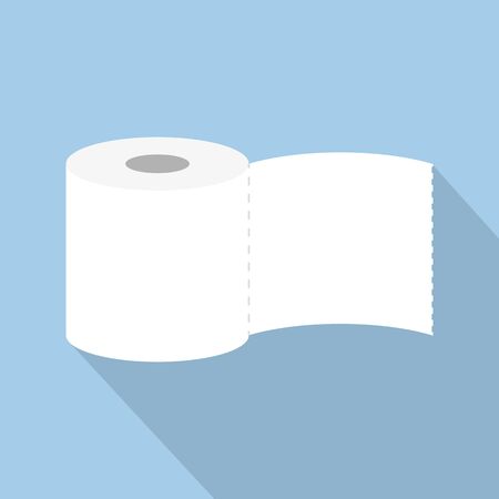 roll of toilet paper icon vector illustration EPS10のイラスト素材