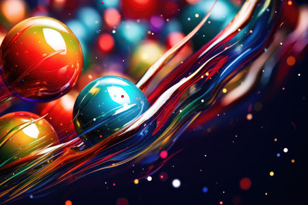 beautiful colorful abstract background illustrationの素材