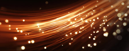 fiber optic connection network technologyの素材