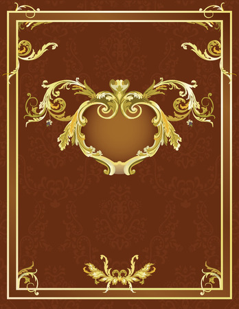 Vintage template for designのイラスト素材