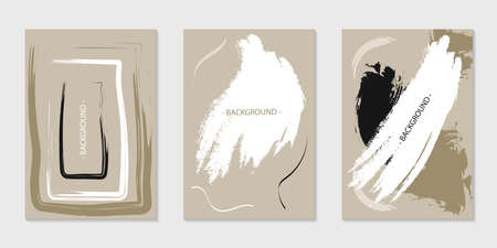 Modern stylish abstract minimalist backgroundのイラスト素材