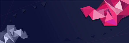 stylish trendy modern background abstract geometry broken glass beautyのイラスト素材