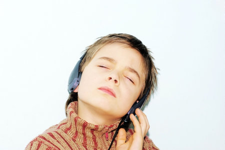 listening to music