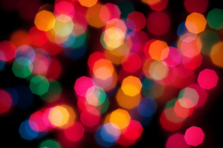 Colorful bokeh 