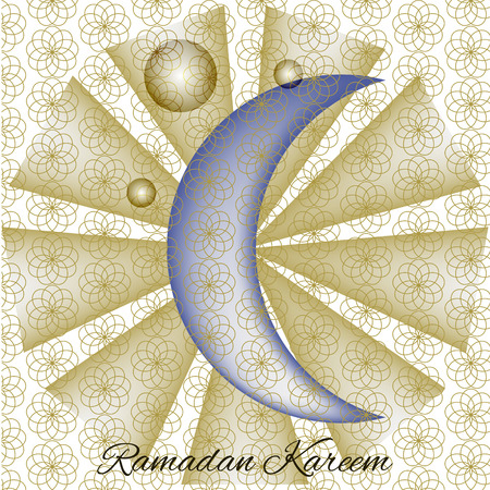 Arabian event Ramadan Kareem Posterのイラスト素材