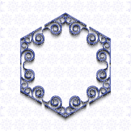 Christmas Frame decoration holiday vectorのイラスト素材