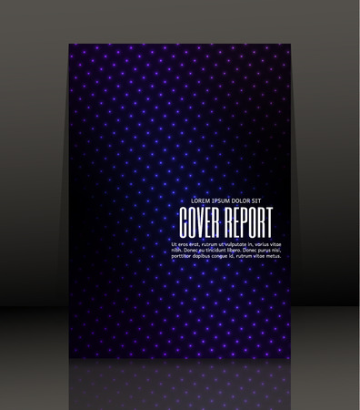 Abstract composition. Template Design for flyer. Brochure. Poster in A4 size. Vector, illustration.のイラスト素材