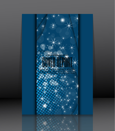 Template design for cover. in A4 size. Abstract background.のイラスト素材