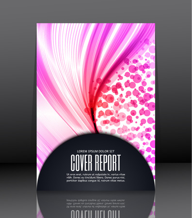 Template design for cover. in A4 size. Abstract background.のイラスト素材