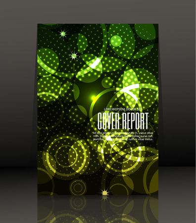 Template design for cover. in A4 size. Abstract background.のイラスト素材