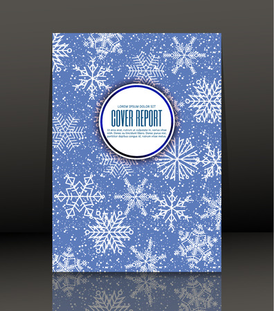 Template design for cover. Banner in A4 size. Abstract background. Vector, illustration.のイラスト素材