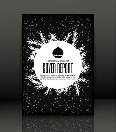 Template design for cover. Banner in A4 size. Abstract background. Vector, illustration.のイラスト素材