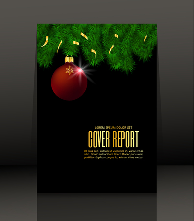 Template design for cover. Banner in A4 size. Abstract background. Vector, illustration.のイラスト素材