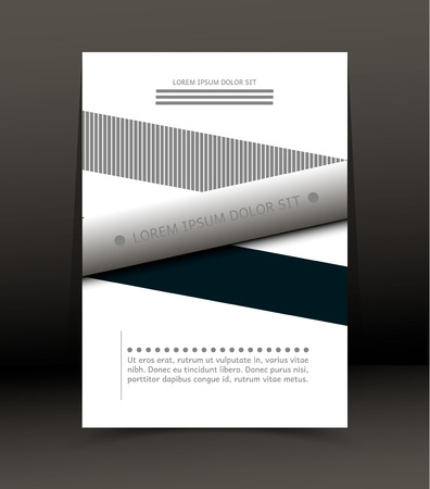 Abstract background for brochure, cover. Template for the poster. Vector.のイラスト素材