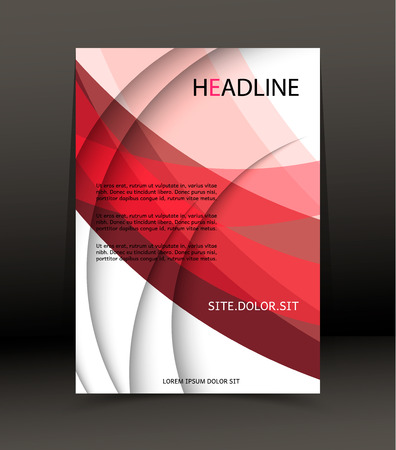 Abstract background for brochure, cover. Template for the poster. Vector.のイラスト素材