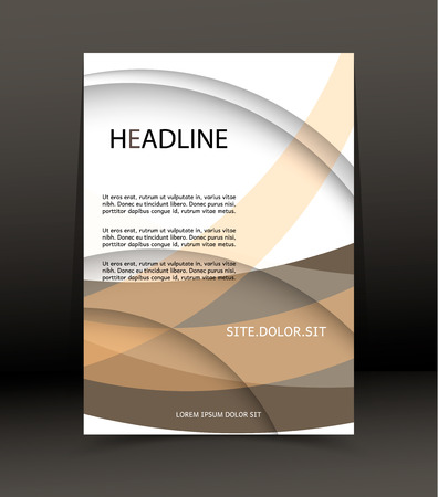 Abstract background for brochure, cover. Template for the poster. Vector.のイラスト素材