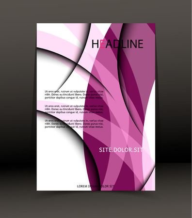 Abstract background for brochure, cover. Template for the poster. Vector.のイラスト素材