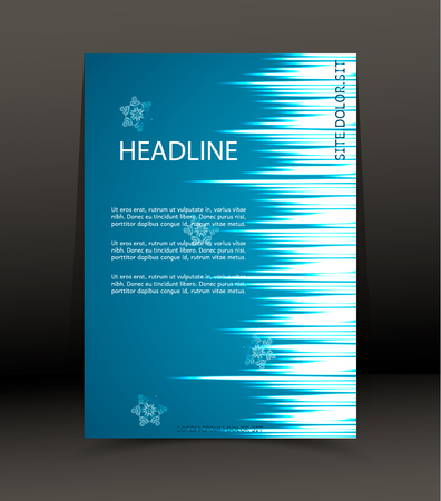Abstract background for brochure, cover. Template for the poster. Vector.のイラスト素材