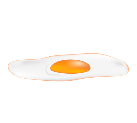 Broken egg. Vector.のイラスト素材