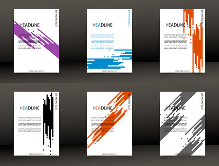 Abstract background for brochure, cover. Template for the poster. Vector.のイラスト素材