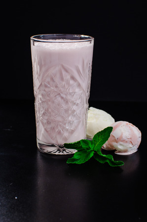 milk shakeの写真素材