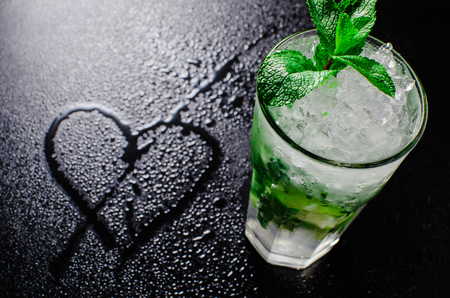 love with glassの写真素材