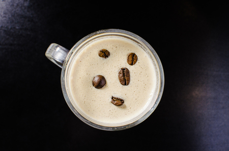 coffee and cornの写真素材