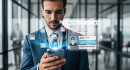 Cozy autumn still life with candle and leaves created using AIの写真素材