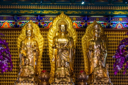 gold color buddhaのeditorial素材