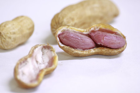 Peanuts on a white background. Peanut in shell. Peanut in shell. Peanut in shell. Peanut in shell....