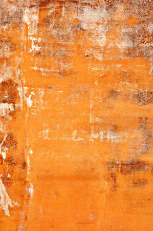 Retro stained concrete wall