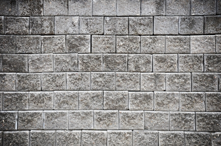 Rectangular stone wallの写真素材