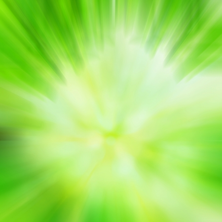 Green abstract background with motion blur effectの写真素材