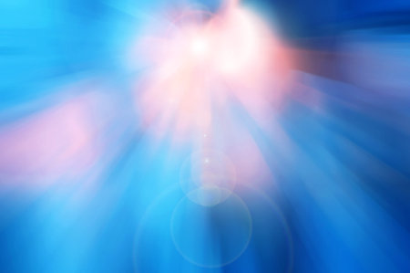Colorful blue light abstract background