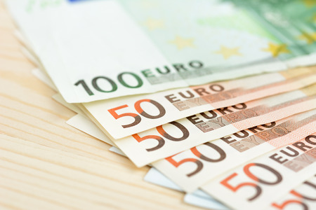 Money, Euro currency (EUR) billsの写真素材