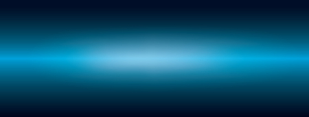 Futuristic creative gradient dark blue abstract web banner background with horizontal glowing light beam in the middleの写真素材