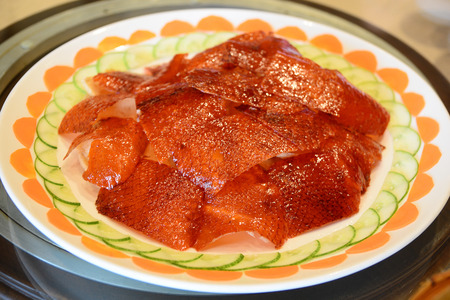 Peking Duck gourmet chinese mealの写真素材