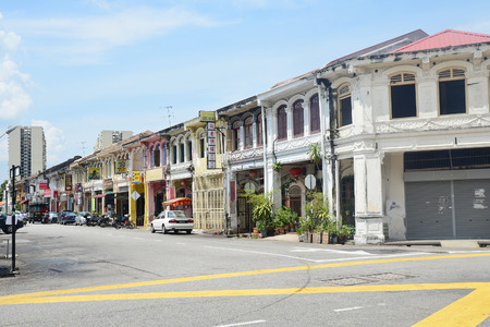 Georgetown, Penang, Malaysiaのeditorial素材