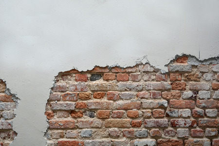 Aged street wall background, textureの写真素材