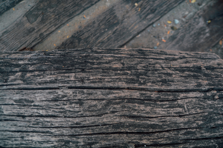 Old grunge wood background textured, wooden background,The surface of the old black wood texture for wallpaperの写真素材