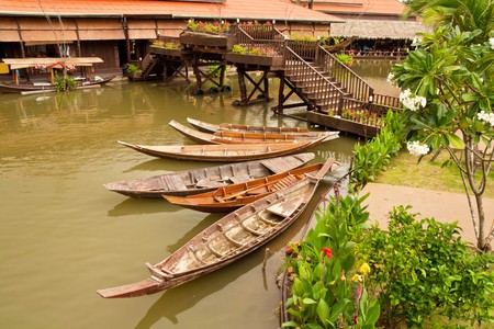 Thailand boatの写真素材
