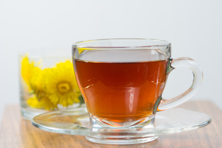 Health Benefits of Drinking Dandelion Teaの写真素材
