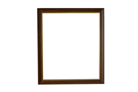 photo frame isolated on white background with clipping pathの写真素材