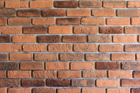 Background of old vintage abstract brick wallの写真素材