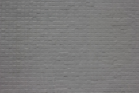 pattern of decorative white slate stone wall surfaceの写真素材