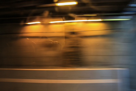 horizontal  abstract motion blur backgroundの写真素材