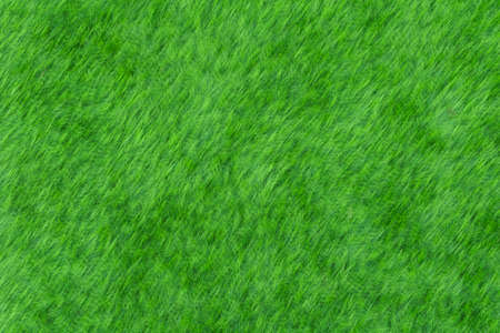 Blurred image of green grass in a football field, is it real grass or fake grass, or maybe a lawn in a park, can be used as a background in sports or nature-related events.の写真素材