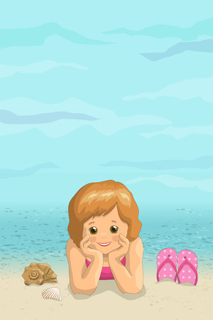 Vertical banner for tourism and travelのイラスト素材