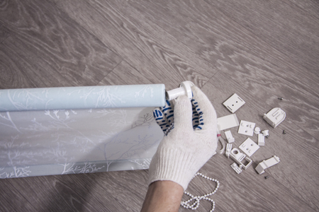 Indoors repair of premises. Repair and interior design.の写真素材